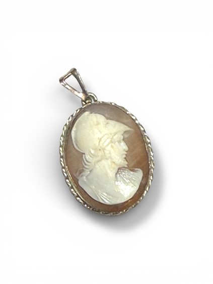 Pendant Mandile 1922 Woman Cammei antichi in Silver Conchiglia 2MCICM211 - 2MCICM211